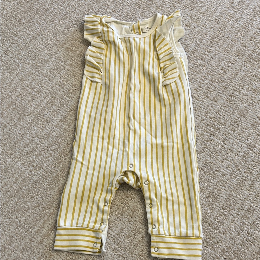 Pehr brand organic cotton baby girl romper